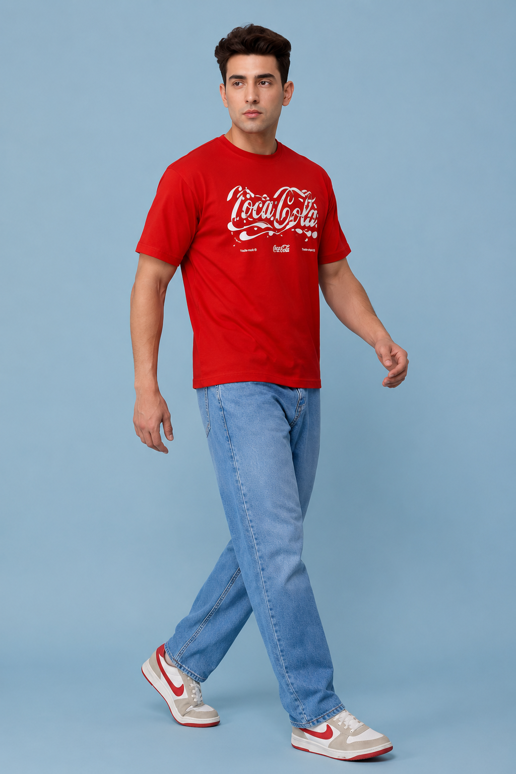 CLASSIC COCACOLA T-SHIRT - RED