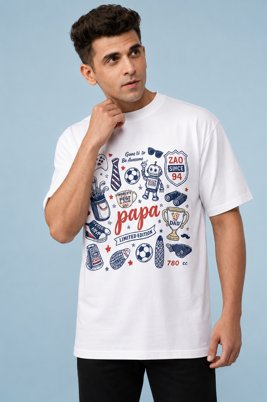 DAD MODE ON T-SHIRT