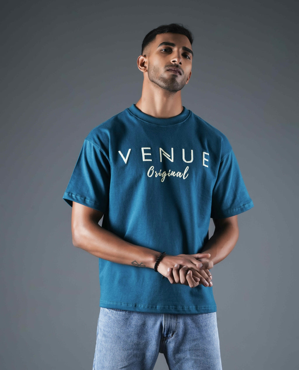 Whale Print Oversized T-shirt