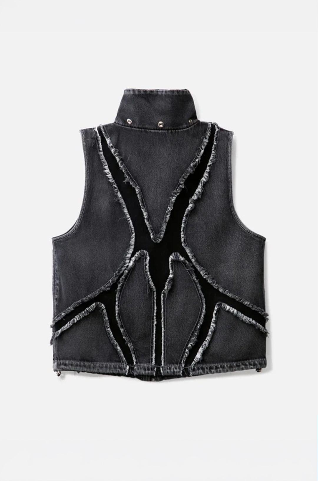 Shadowgrid Vest Denim Jacket