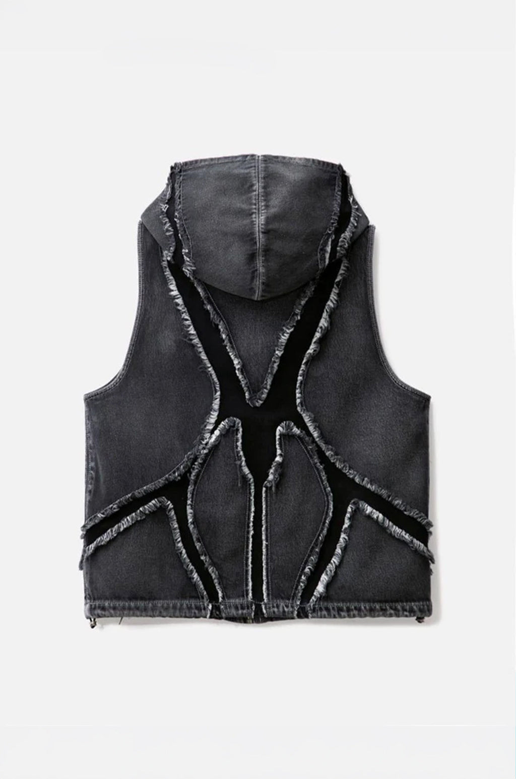 Shadowgrid Vest Denim Jacket
